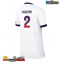 Camisa de Futebol Paris Saint-Germain Achraf Hakimi #2 Equipamento Secundário Mulheres 2026-27 Manga Curta